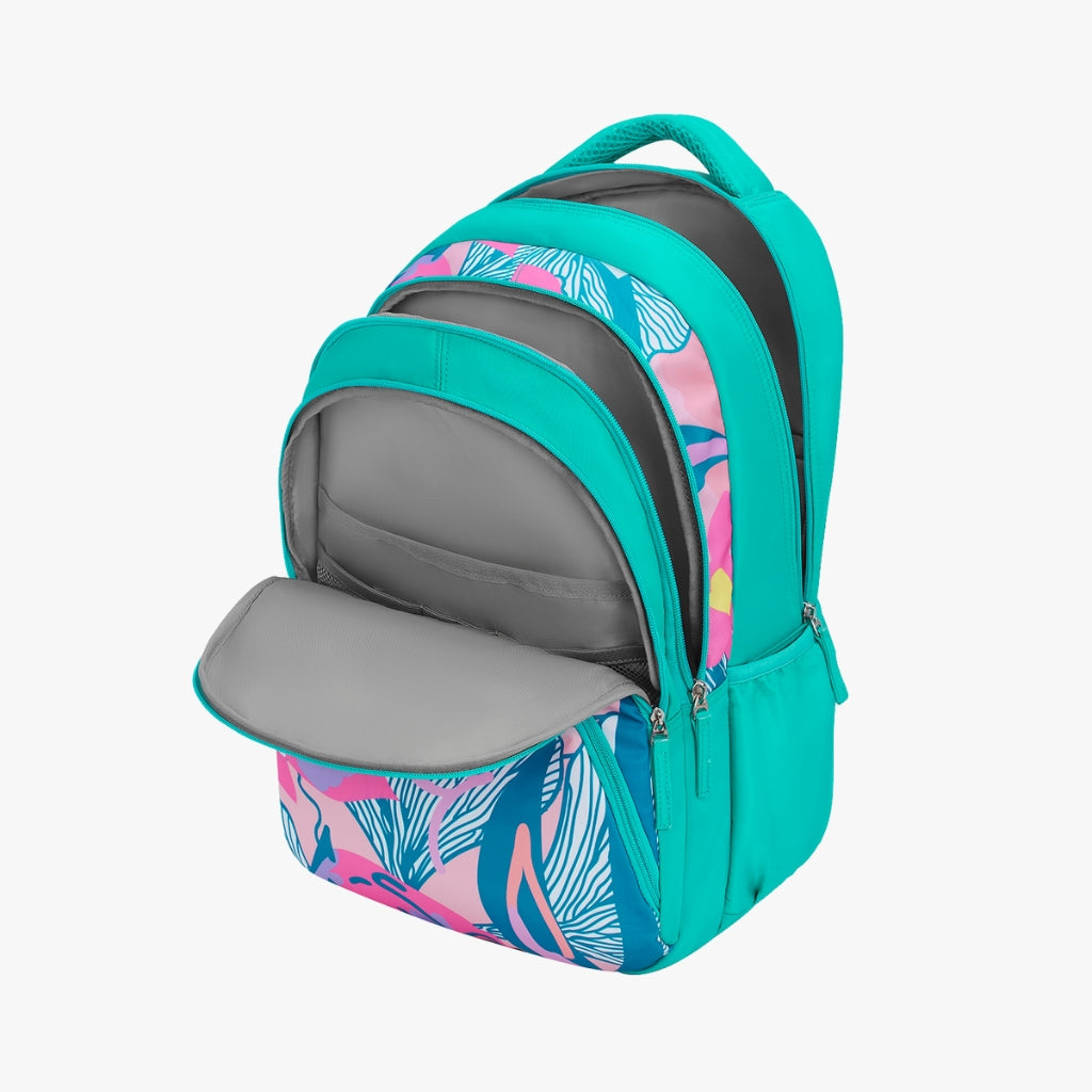 Genie Paradise 36L Teal Laptop Backpack