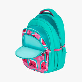 Fruity Small Backpack for Kids - Teal With Comfortable Padding