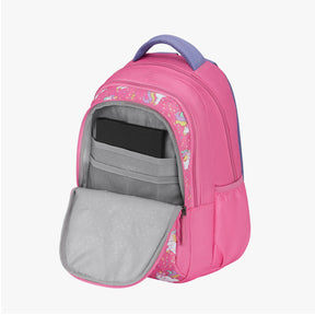 Genie Unicorn 27L Pink Juniors Backpack With Easy Access Pockets