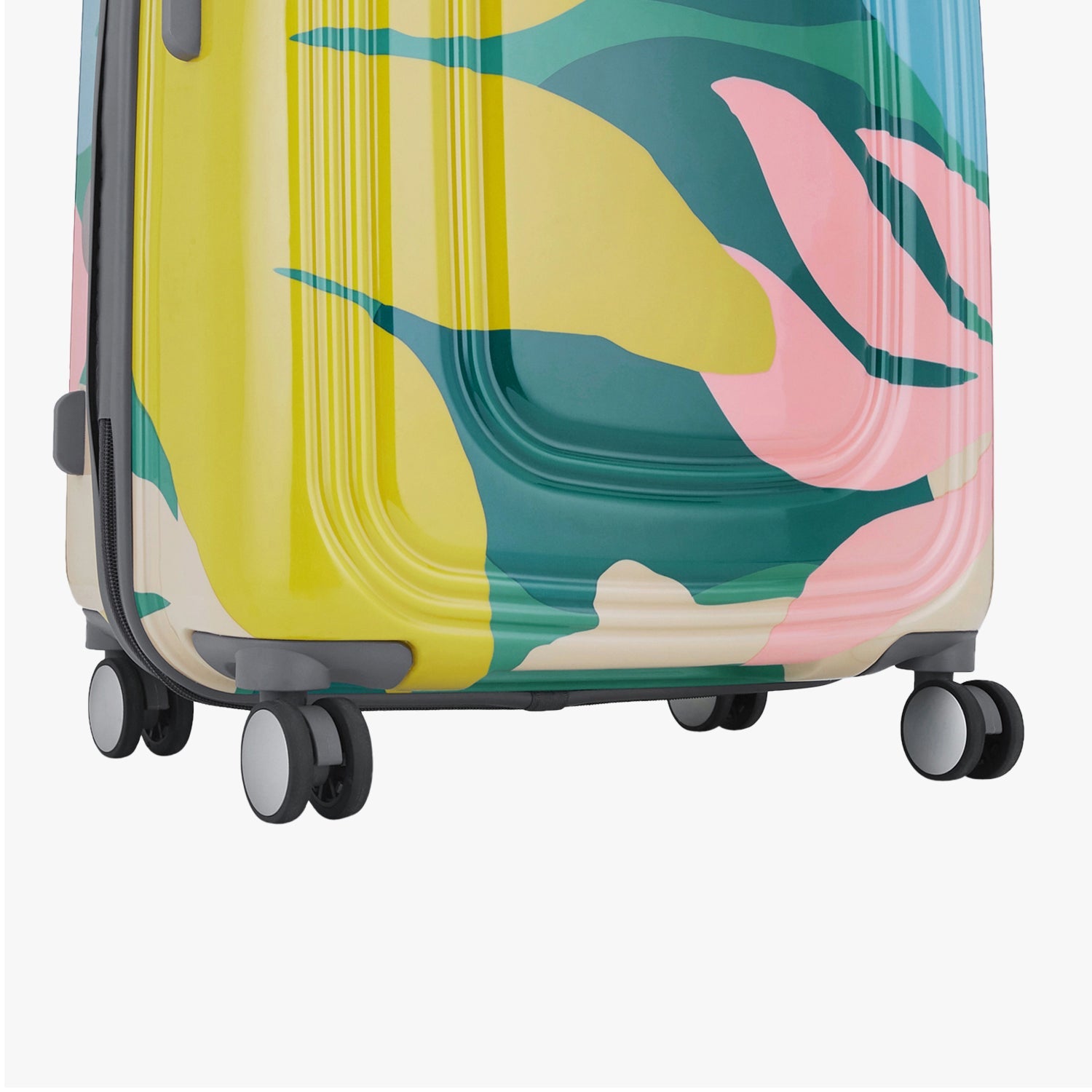 Florentine Hard Luggage - Cyan
