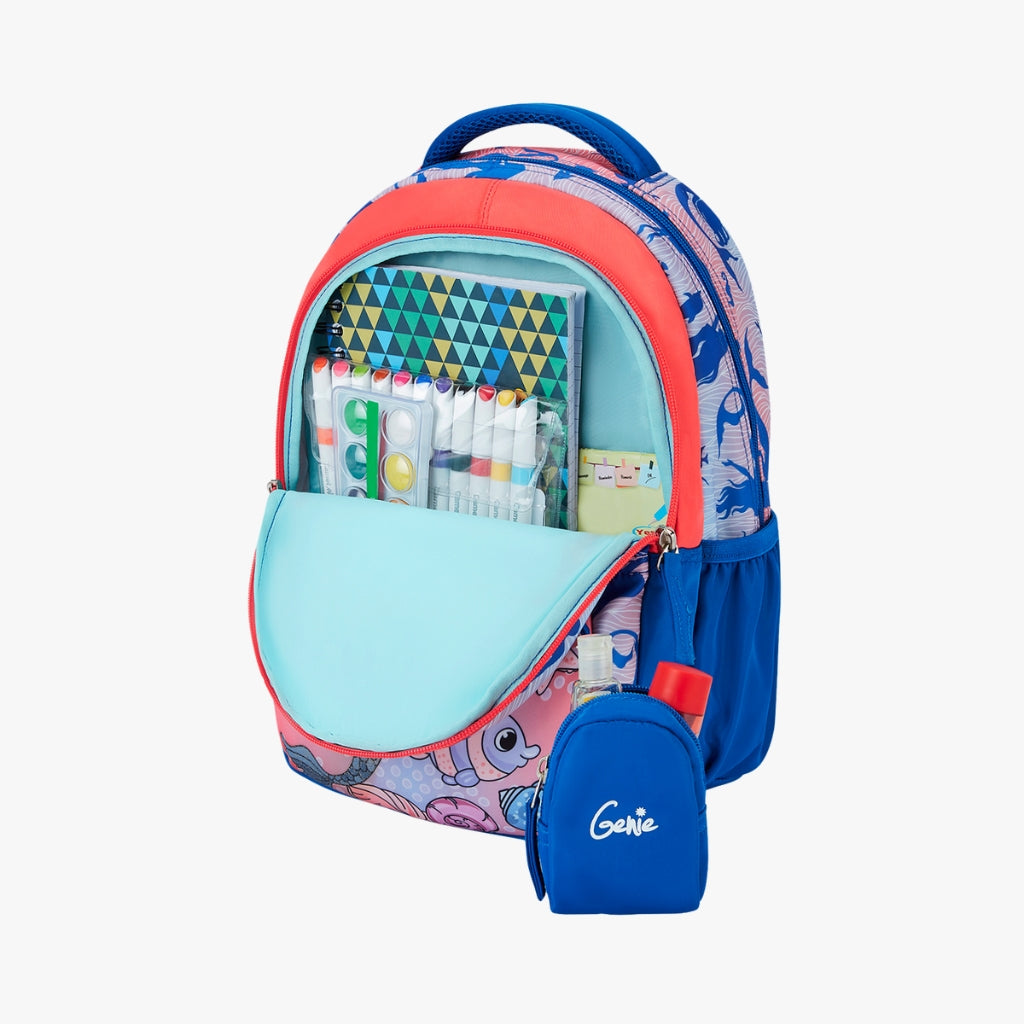 Melody Small Backpack for Kids - Blue With Comfortable Padding