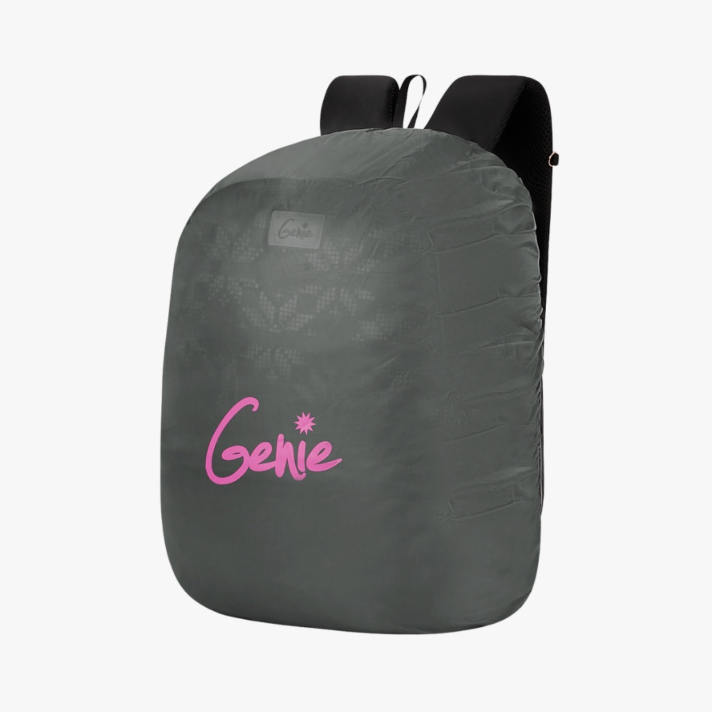 Genie Knots 40L Black Laptop Backpack