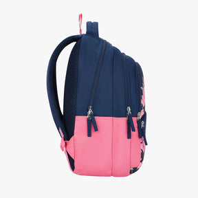 Lilac 27L Navy Blue School Backpack