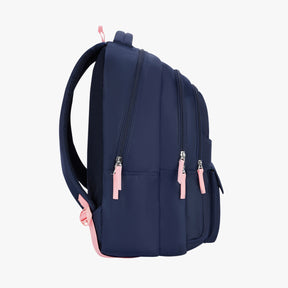 Angela 36L Navy Blue Laptop Backpack With Raincover