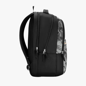 Zuri 40L Black Laptop Backpack With Raincover