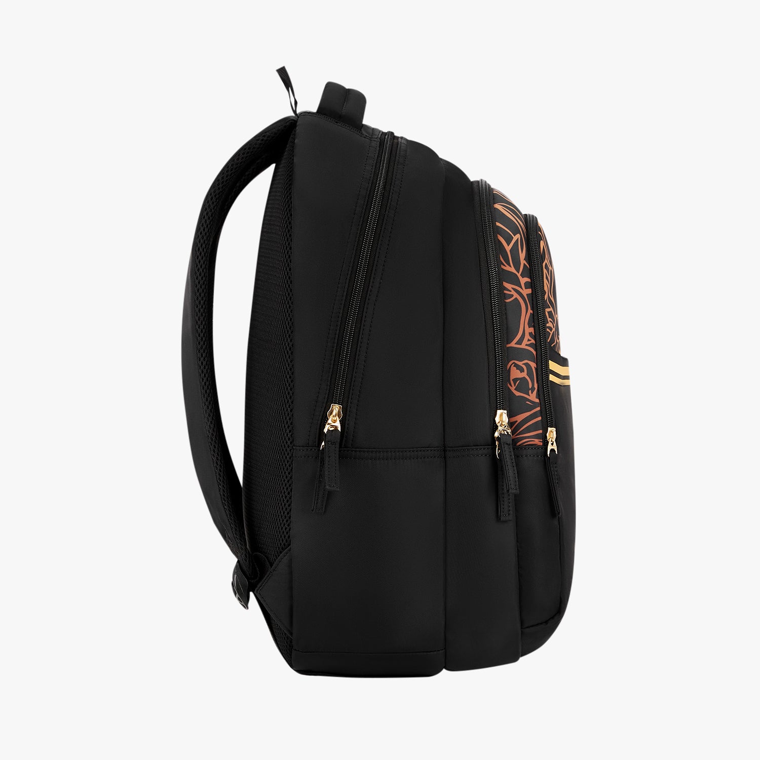 Glow 36L Black Laptop Backpack With Raincover