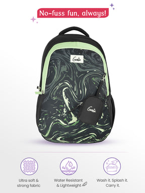 Aqualit 36L School Backpack - Black