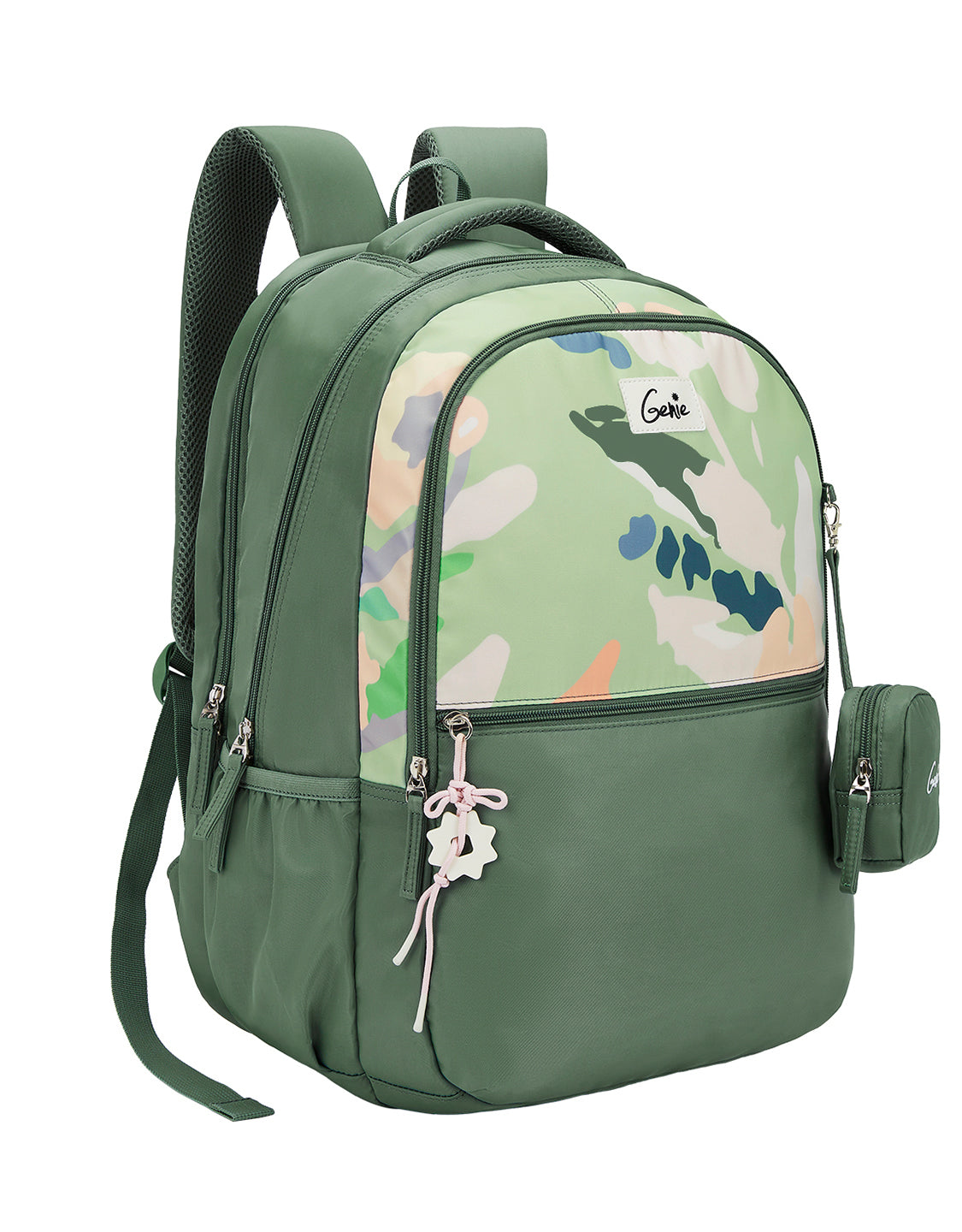Sketch 40L Laptop Backpack With Raincover - Ash Green