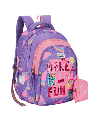 Fun pop Small Backpack for Kids - Purple