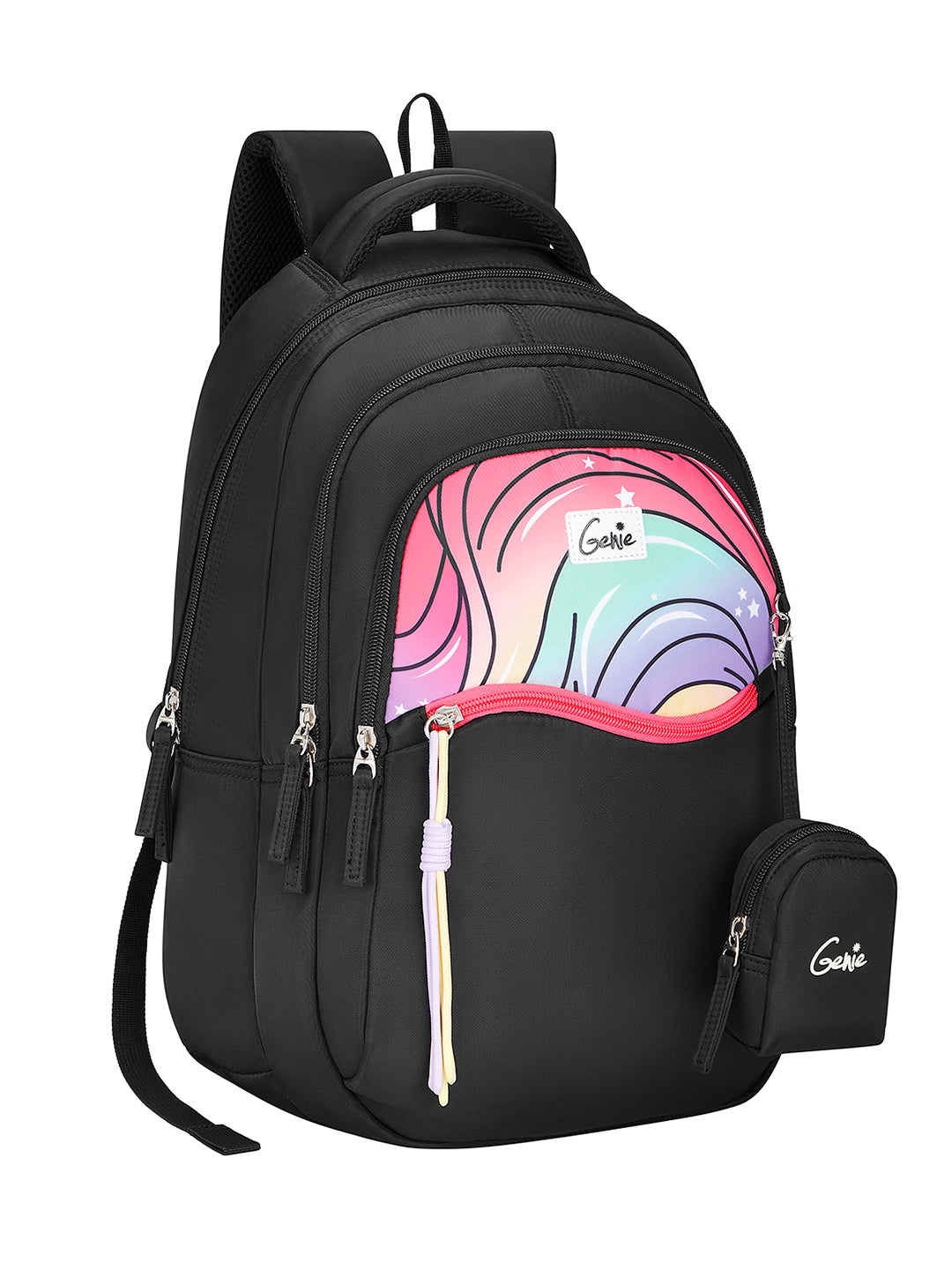 Cluster 27L School Backpack - Black