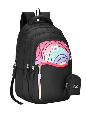 Cluster 27L School Backpack - Black