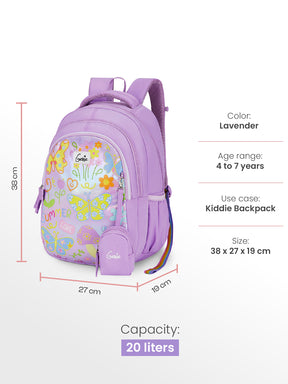 Doodle Small Backpack for Kids - Lavender