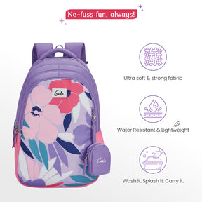 Alice 36L Lavender School Backpack