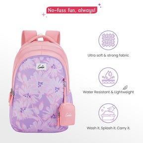 Gaze 36L Lavender School Backpack