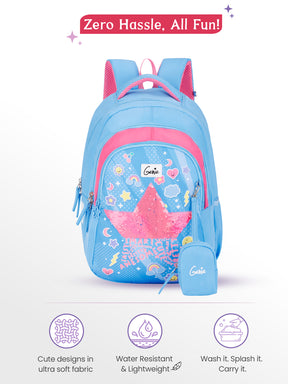 Starlis Small Backpack for Kids - Blue