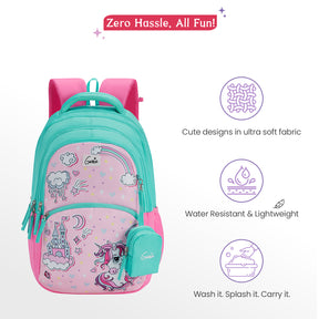 Stardew 27L Pink School Backpack