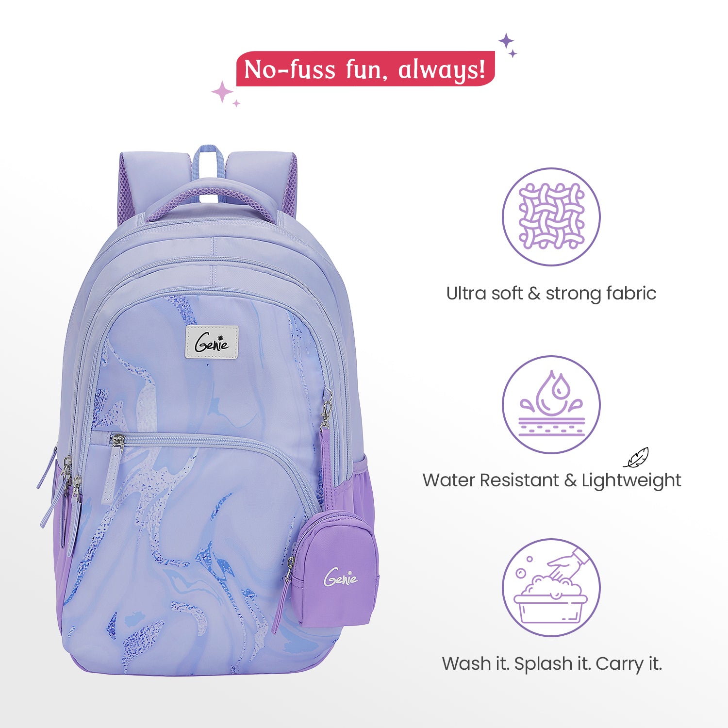 Valyria 36L Purple Laptop Backpack