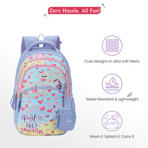 Pixie 27L Lavender School Backpack