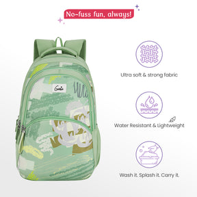 Orchid 36L Ash Green Laptop Backpack With Raincover