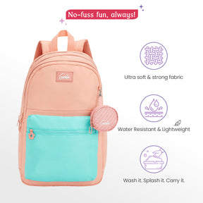 Chique 28L Teal Laptop Backpack With Raincover