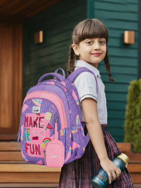 Fun pop Small Backpack for Kids - Purple