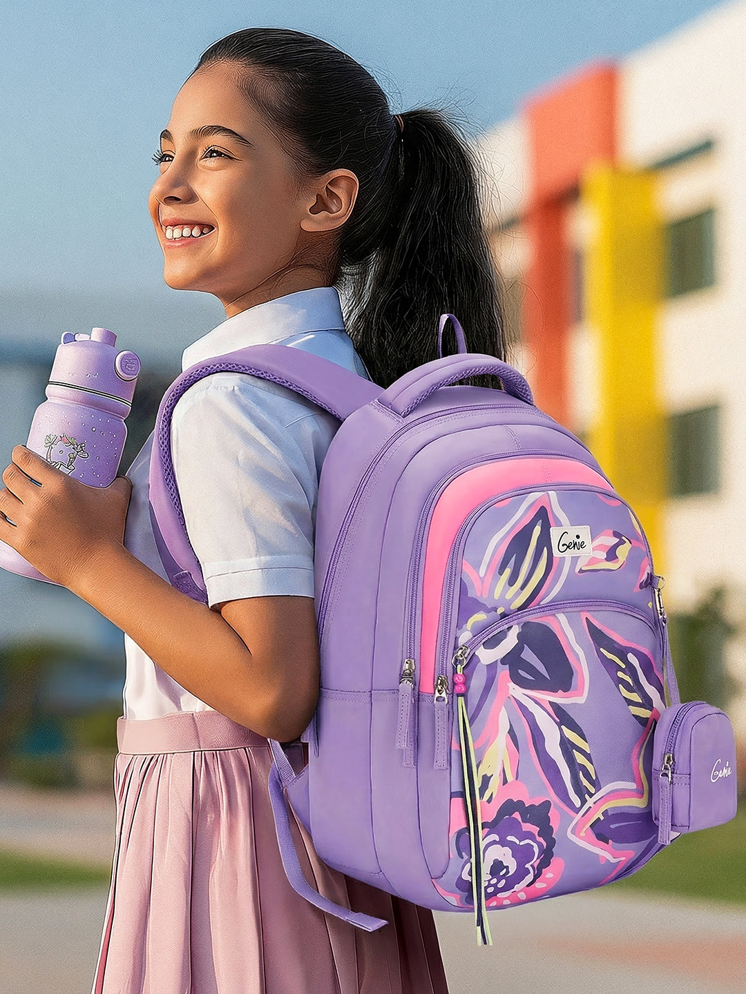 Enchant 27L School Backpack - Purple