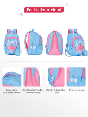 Starlis Small Backpack for Kids - Blue