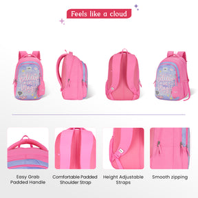 Magic 36L Pink School Backpack