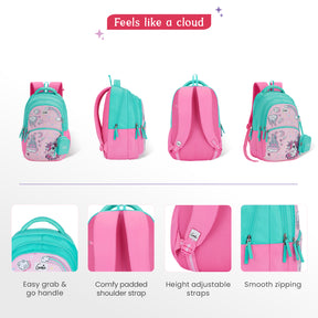 Stardew 27L Pink School Backpack