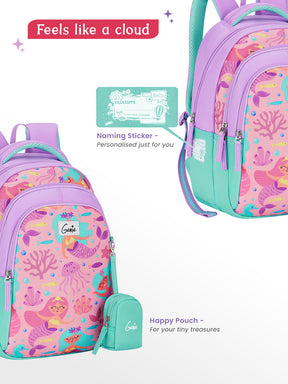 Bubbles Small Backpack for Kids - Lavender