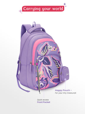 Enchant 27L School Backpack - Purple