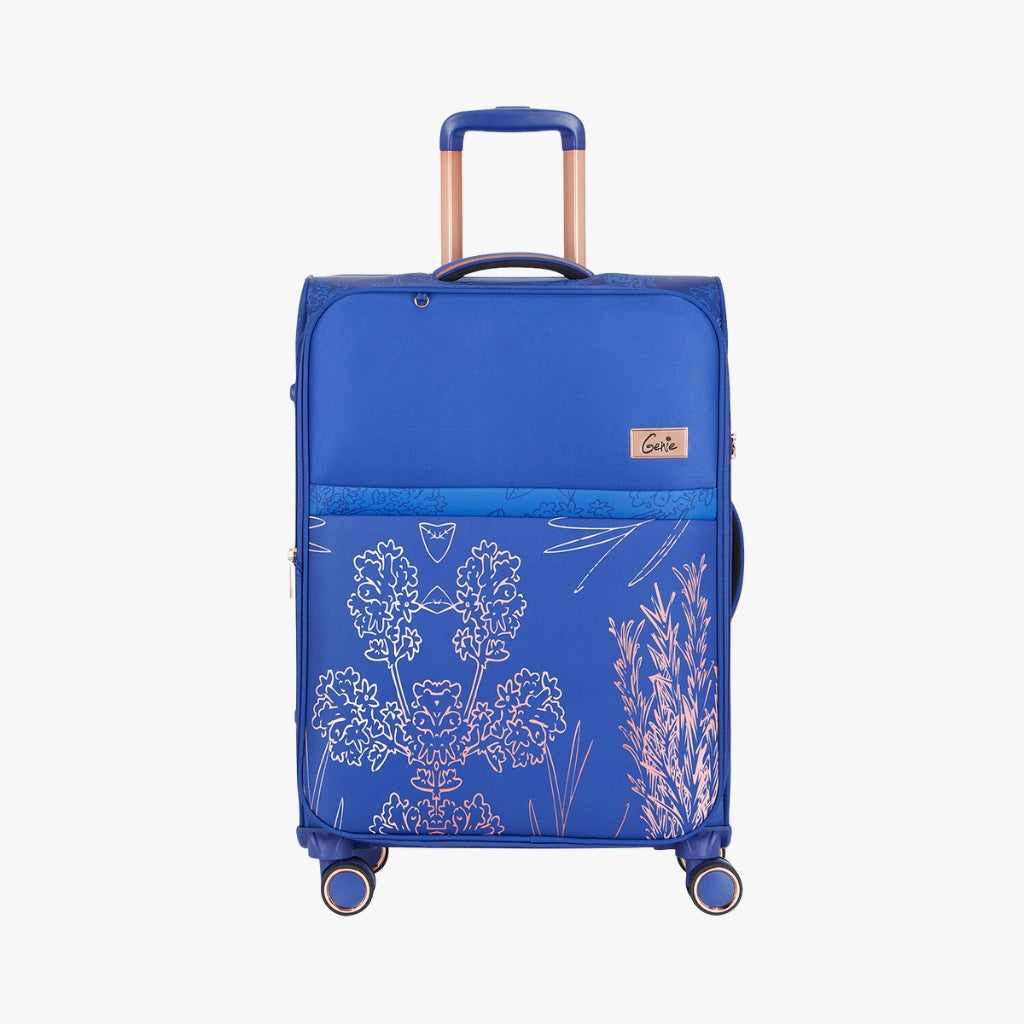 Bliss Small and Medium Soft luggage Combo Set - Royal Blue