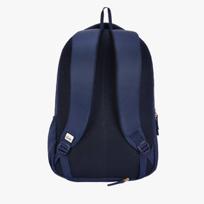 Gleam 36L Navy Blue Laptop Backpack With Raincover