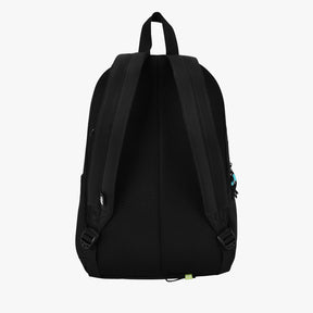 Sleek 28L Black Laptop Backpack With Raincover