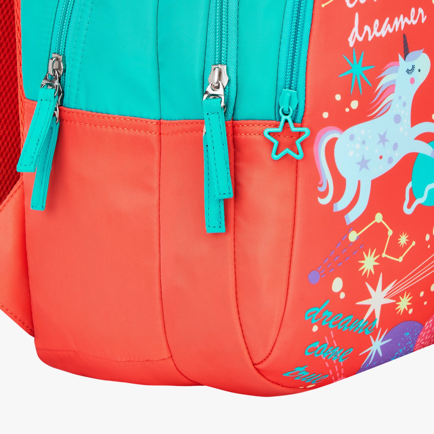 Unicornstar Small Backpack for Kids - Coral