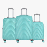 Diana Small, Medium and Large Hard Luggage Combo Set - Spearmint