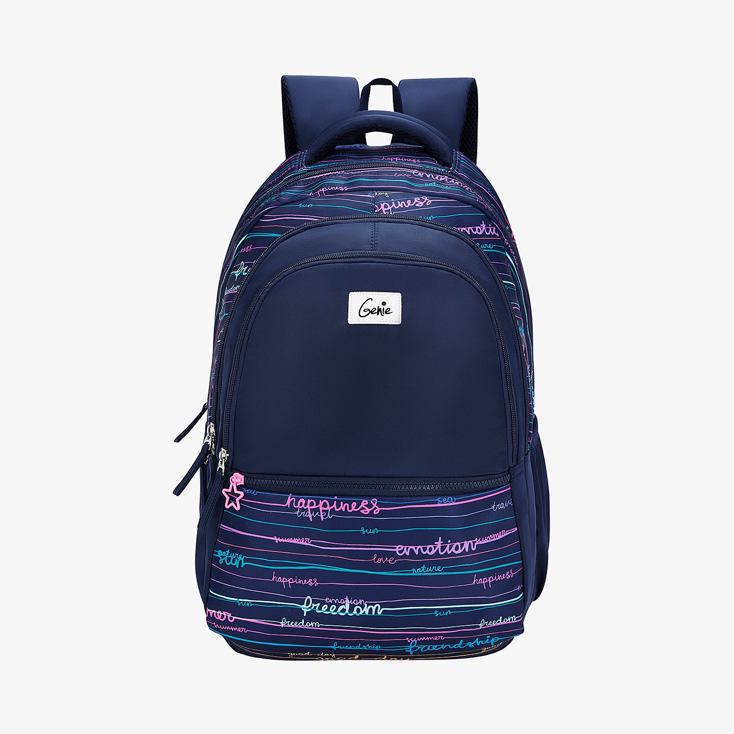 Ocean 36L Navy Blue Laptop Backpack With Raincover