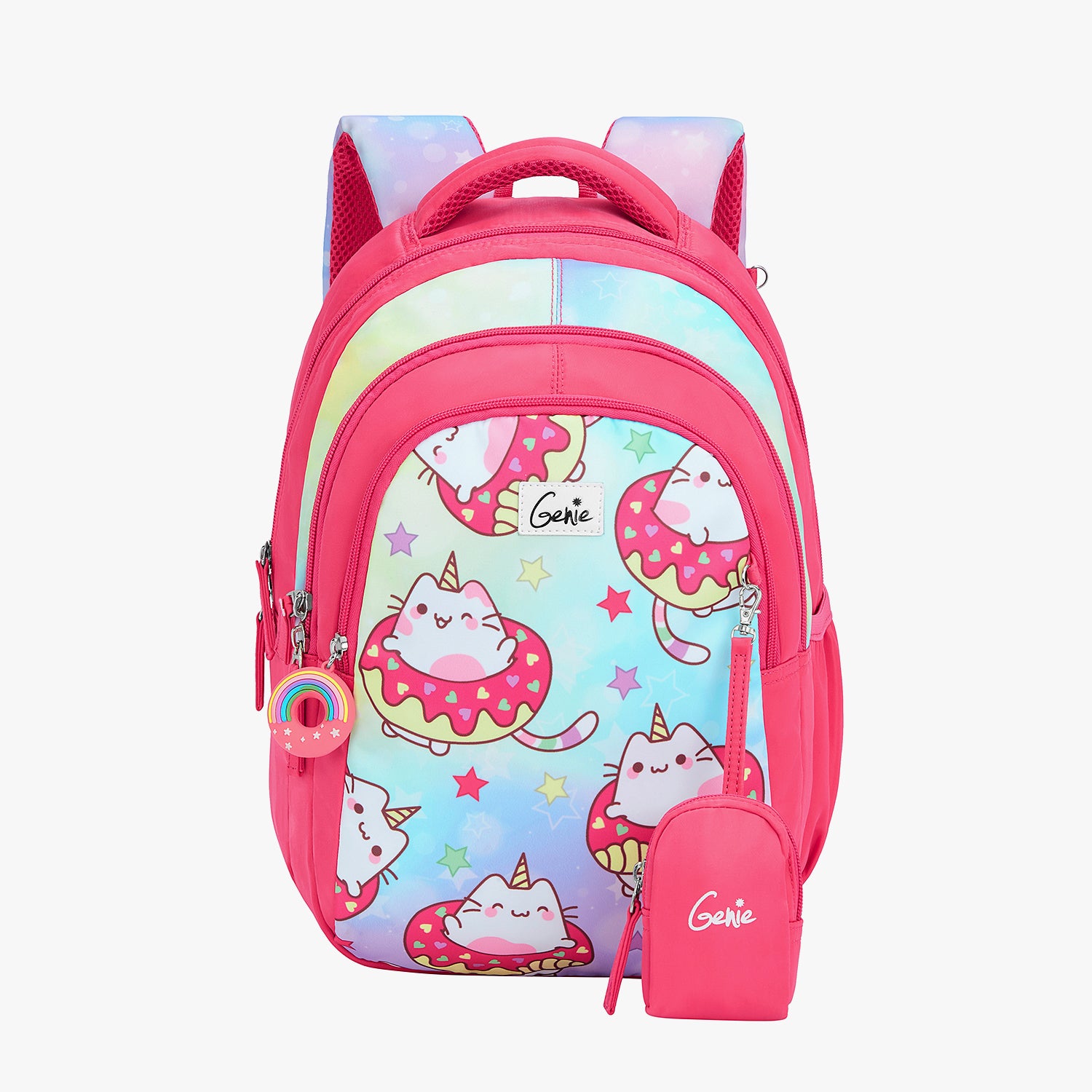 Caticorn Small Backpack for Kids - Pink