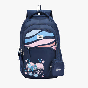 Starlight 27L Navy Blue School Backpack