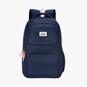 Angela 36L Navy Blue Laptop Backpack With Raincover