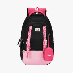 Gemini 27L Black School Backpack