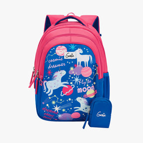 Unicornstar Small Backpack for Kids - Navy Blue