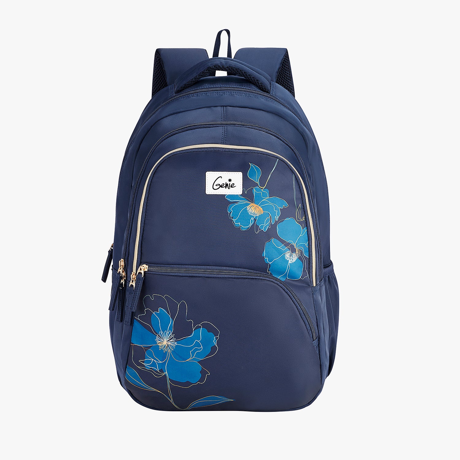 Gleam 36L Navy Blue Laptop Backpack With Raincover