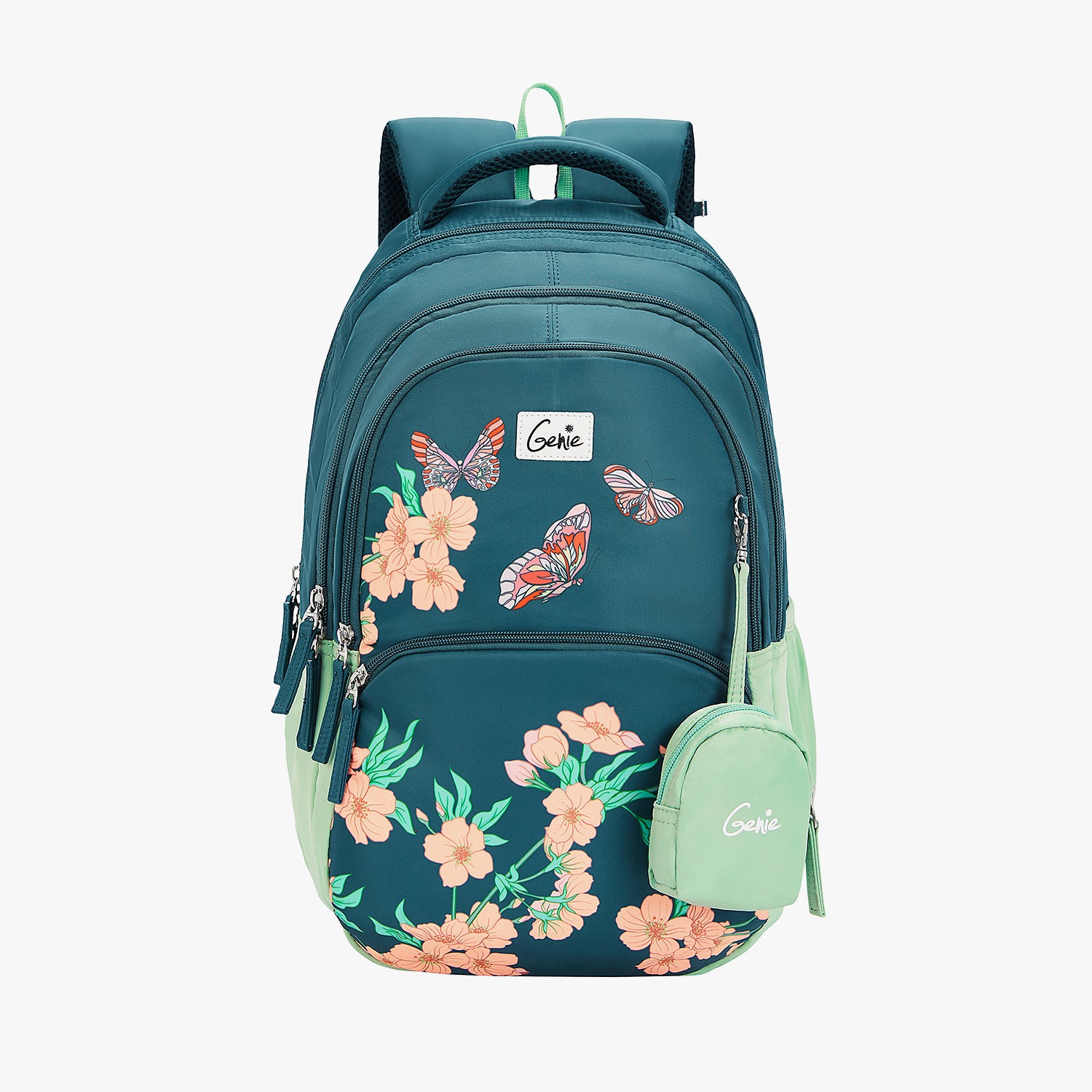 Lilac 27L Dark Green School Backpack