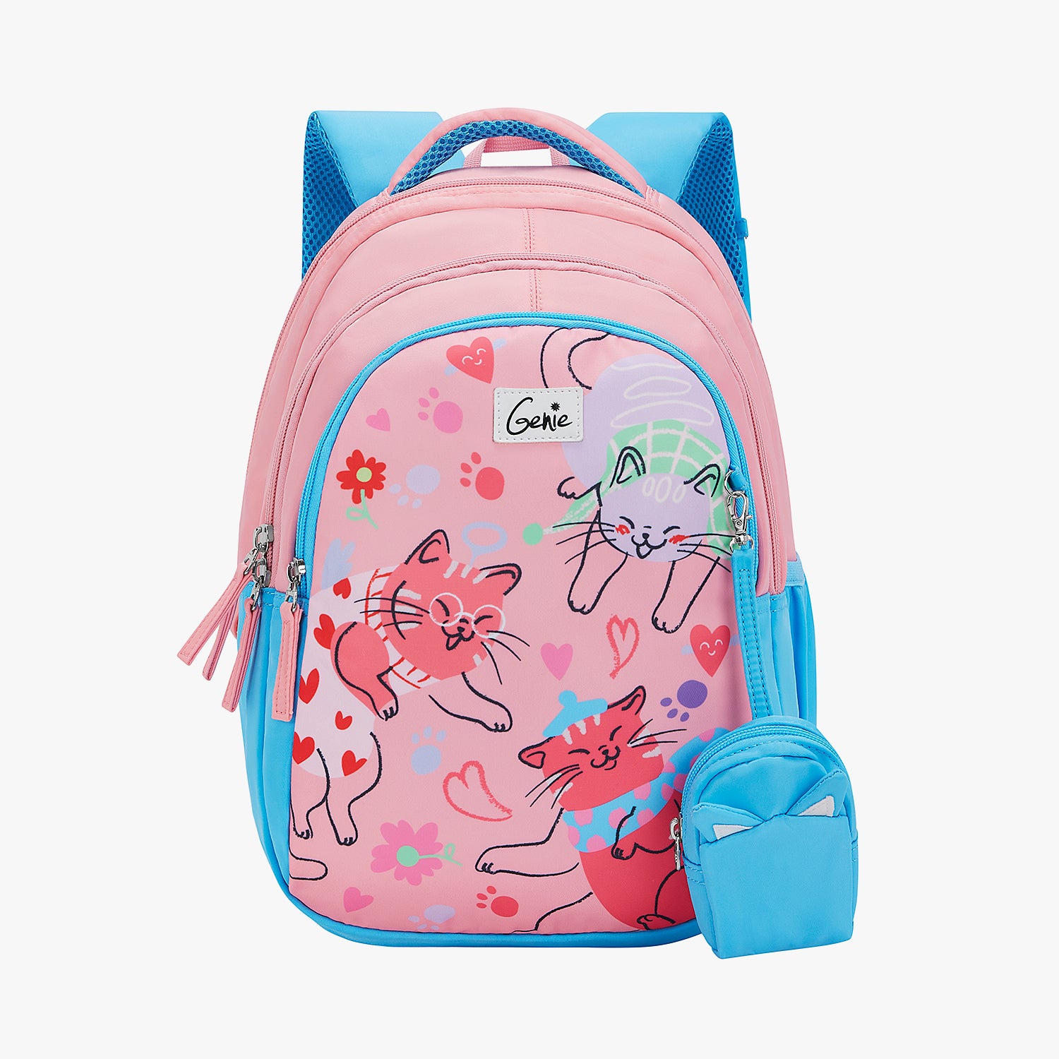 Purrfect Small Backpack for Kids - Pink