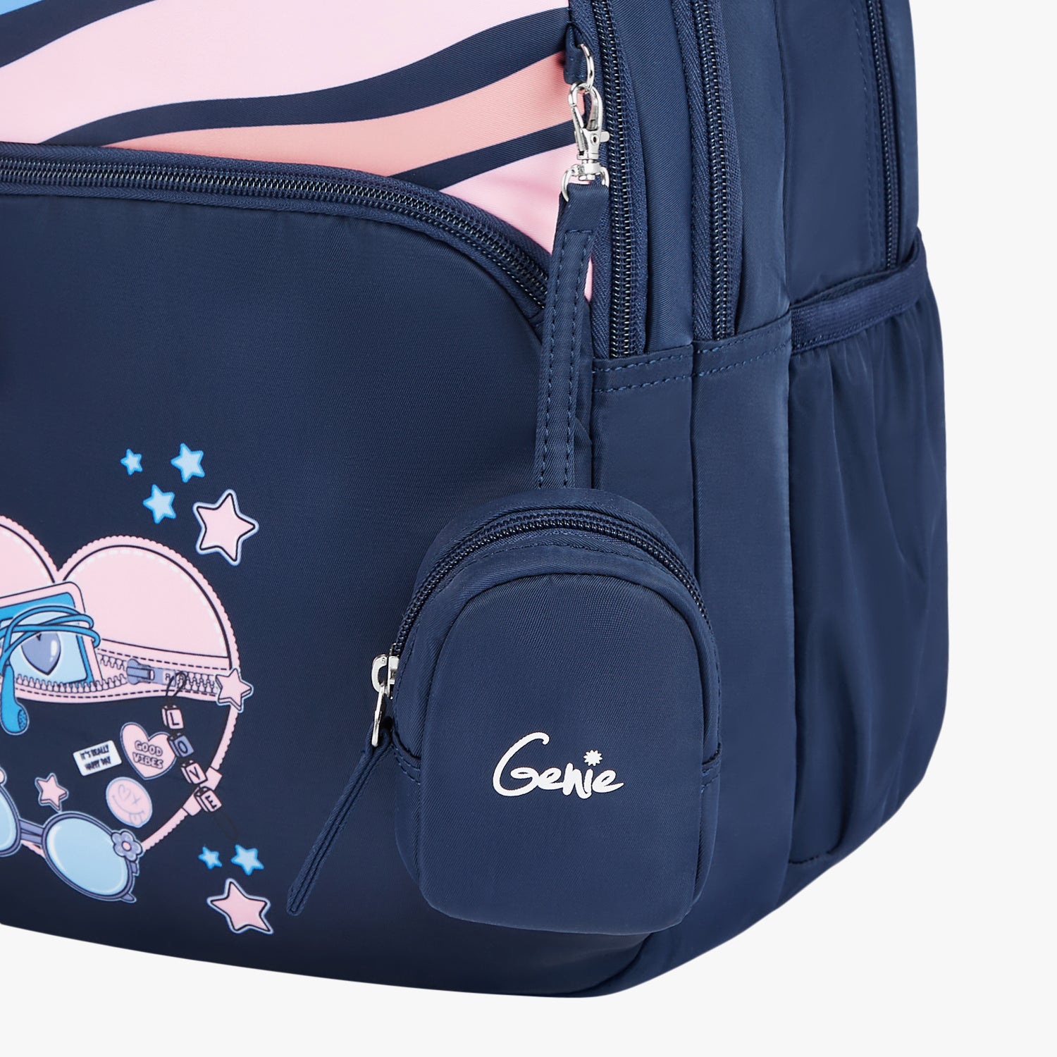 Starlight 27L Navy Blue School Backpack