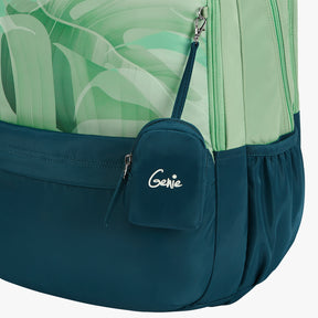 Celia 40L Dark Green Laptop Backpack With Raincover