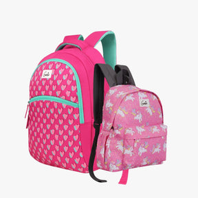 Genie School Backpack and Daypack Combo