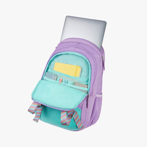 Gemini 27L Purple School Backpack