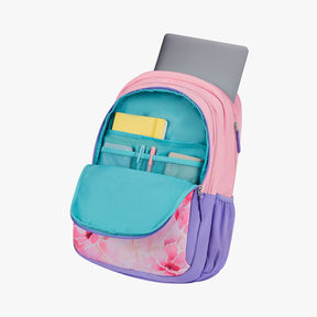 Elsie 36L Lavender Laptop Backpack With Raincover